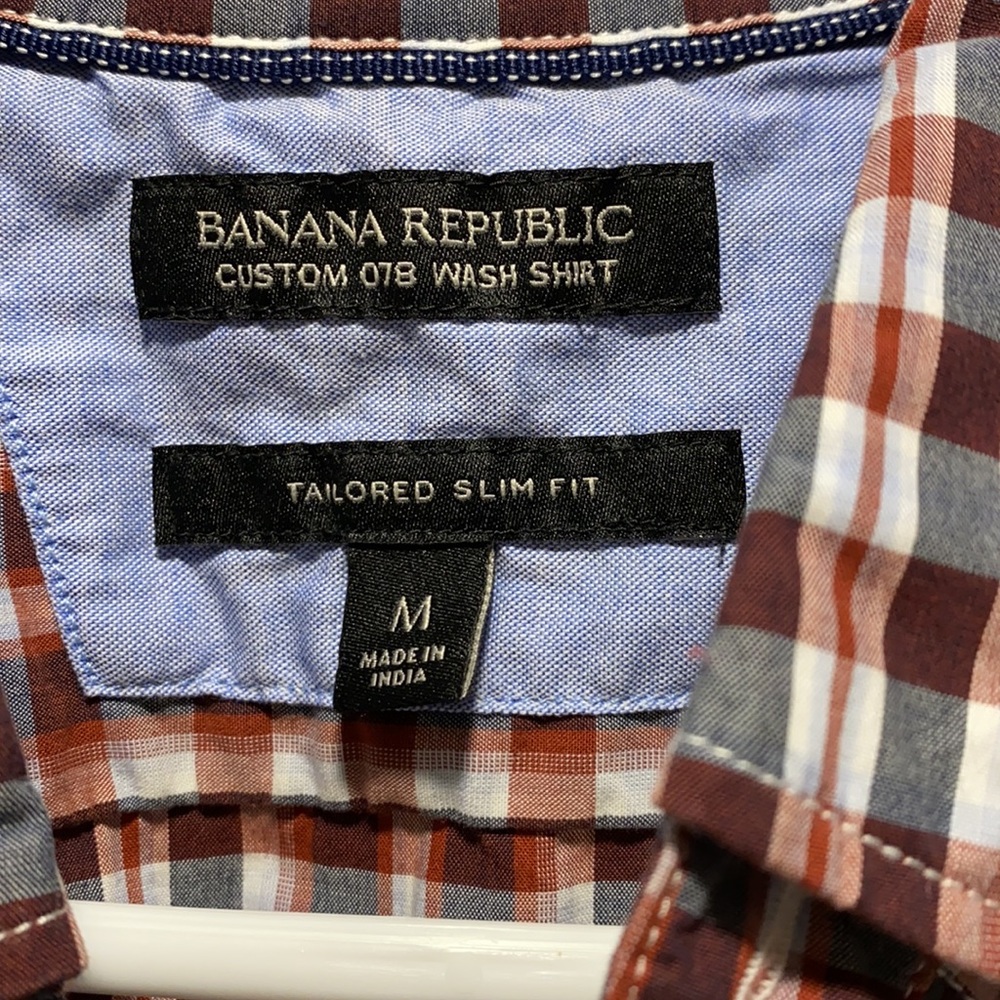 Banana republic custom wash shirt tailored slim - Picture 2 of 5